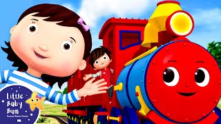 Little Babies on the Train | Little Baby Bum - Nursery Rhymes for Kids | Baby Song 123