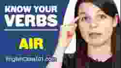 AIR - Basic Verbs - Learn English Grammar