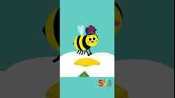 The Bees Go Buzzing ? #shorts #supersimplesongs #kidssong