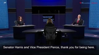 Vice Presidential Debate October 2020