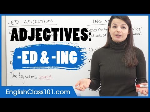 Avoid Common Mistakes: -ING & -ED Adjectives - Basic English Grammar