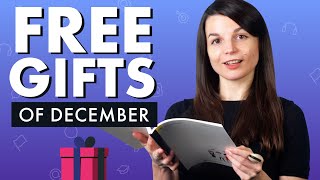 FREE English Gifts of December 2021