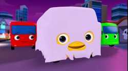 Halloween Bus  Special! ?? Wheels on the Bus | Little Baby Bum