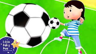 Soccer Song | Nursery Rhymes & Kids Songs | Learn with Little Baby Bum