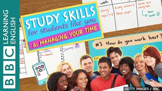 Study Skills - Managing your time