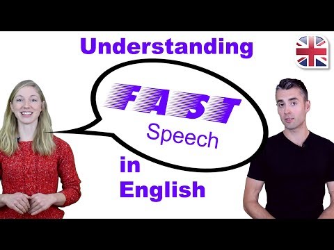 How to Understand Fast Speech in English - Improve English Comprehension