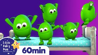 Five Little Monsters | +More Nursery Rhymes and Kids Songs | ABC and 123 | Little Baby Bum