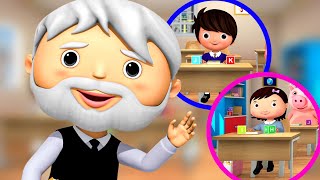 Hello Teacher, Hello Friends! ABC School ?‍? | Little Baby Bum