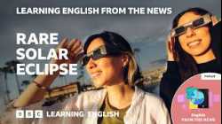Europe's first solar eclipse since 1999 ??: Learn vocabulary from the news headlines ?️