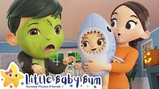 Baby Shark Dance - Halloween | Nursery Rhymes & Kids Songs - ABCs and 123s | Little Baby Bum