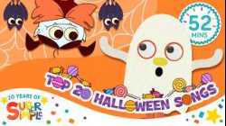Top 20 Halloween Songs ? ?| Kids Songs | Super Simple Songs