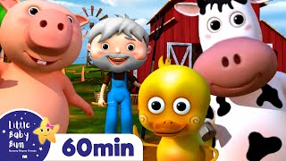 Old MacDonald Had a Farm +More Nursery Rhymes and Kids Songs | Little Baby Bum