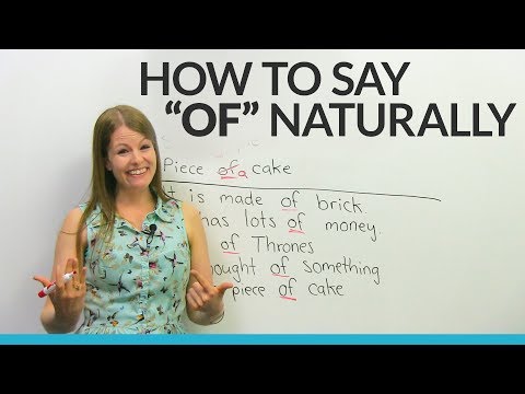 How to pronounce OF like a native English speaker