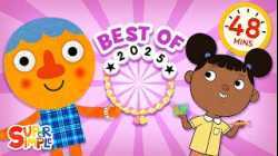 Best of 2025! ⭐️ | Wrapped Fan Favorite Songs of the Year! | Super Simple Songs