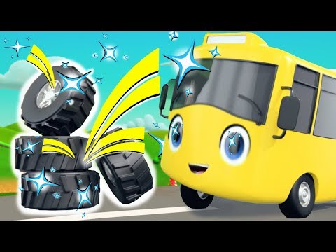 Buster New Tyres - Go Buster | BRAND NEW! | Baby Songs | Cartoons For Kids | Little Baby Bum