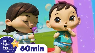 Different Colors of the Rainbow! +More Winter Nursery Rhymes and Kids Songs | Little Baby Bum