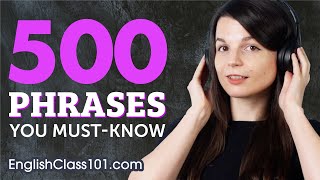 500 Phrases Every English Beginner Must Know