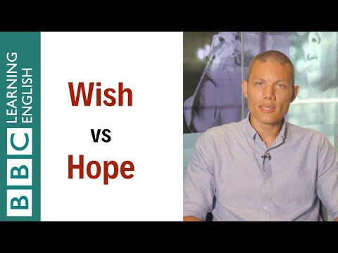 Wish vs Hope - English In A Minute