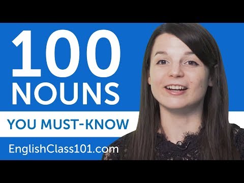 100 Nouns Every English Beginner Must-Know