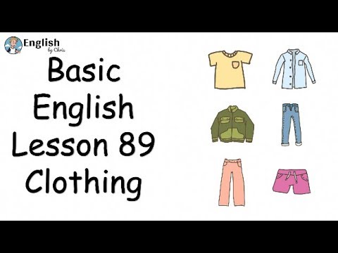 ผู้เริ่มต้น English - Lesson 89 - Clothing