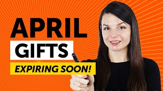 Few Days Left to Get Your FREE English Gifts of April 2025