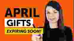 Few Days Left to Get Your FREE English Gifts of April 2025
