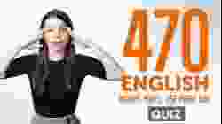 Quiz | 470 English Words You'll Use Every Day - Basic Vocabulary #87