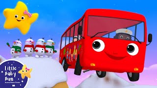 Christmas Wheels On The Bus! - Sing Along | Little Baby Bum - New Nursery Rhymes for Kids