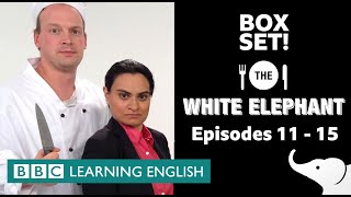 BOX SET: The White Elephant ? comedy drama episodes 11=15! Learn English while you laugh ??