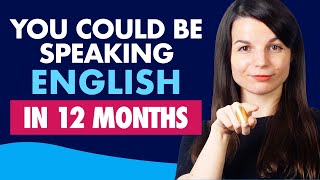 This is how you learn English in 12 months!