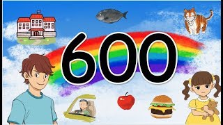 600 คำศัพท์พื้นฐานภาษาอังกฤษ!!!