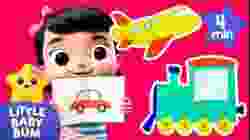 Planes, Trains & Cars ?✈️? | Little Baby Bum