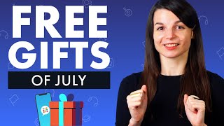 FREE English Gifts of July 2021