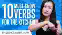 Learn the Top 10 Must-Know English Verbs for the Kitchen