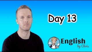 ★Day 13 》ภาษาอังกฤษ 365 วัน โดย English by Chris