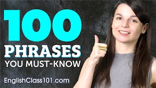 100 Phrases Every English Beginner Must Know