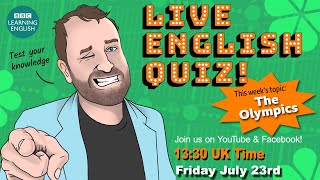 Live English Quiz - #21 Olympics