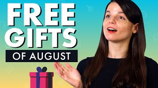 FREE English Gifts of August 2022