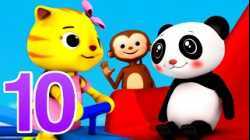 10 Little Animals ? Popular Animal Songs | Little Baby Bum
