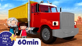 Song About Trucks +More Nursery Rhymes and Kids Songs | Little Baby Bum