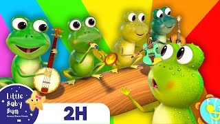 5 Little Speckled Frogs | Baby Song Mix - Little Baby Bum Nursery Rhymes