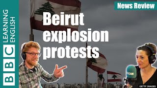 Beirut explosion protest - News Review