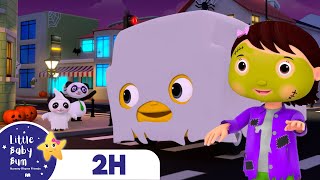 Wheels on the Bus towards Halloween! | 2 Hours Baby Song Mix - Little Baby Bum Nursery Rhymes