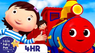 Choo Choo Train Song | Four Hours of Little Baby Bum Nursery Rhymes and Songs