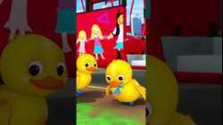 5 Little Ducks On A Bus! ?? #ducks #bus #funnykids