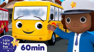 Ten Little Buses Winter Song | +More Little Baby Bum Nursery Rhymes and Kids Songs