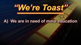 English @ the Movies: We're Toast