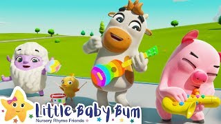 Animals Train Song + More Nursery Rhymes & Kids Songs - Little Baby Bum