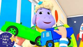 Rainbow Colors! Car, Truck, Bus | Little Baby Bum - Nursery Rhymes for Kids | Baby Song 123