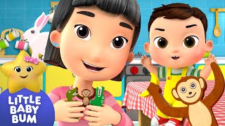 Animal Sounds Eating Song! | Little Baby Bum - Nursery Rhymes for Kids | Baby Meal Time!